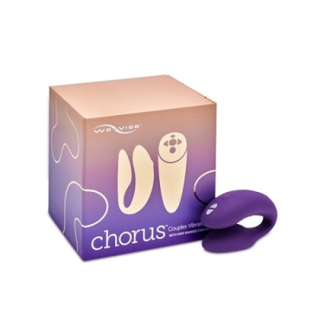 We-Vibe Chorus - вибратор для пар с сенсорным пультом и управлением через телефон фиолетовый
